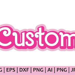 Svg personnalisé, votre texte Svg, texte personnalisé, nom personnalisé texte personnalisé princesse Babe Girl Svg, T Shirt Svg, Clipart, fichiers Png coupés Cricut