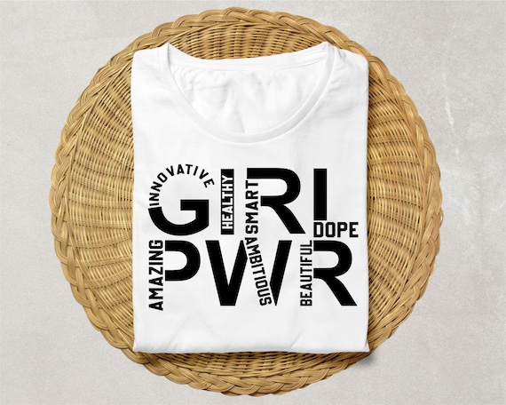 Girl Power Svg, Girls Rule The World Svg, Woman Up Svg, Motivational Svg, Inspirational Svg, Feminist Svg, Women Empowerment Svg, Cut Files