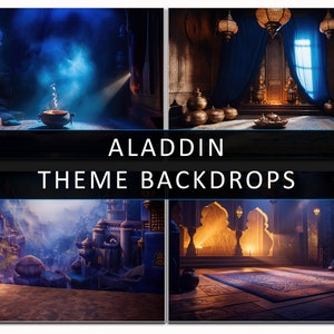 Aladdin-thema-achtergronden