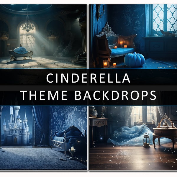 Cinderella theme Backdrops