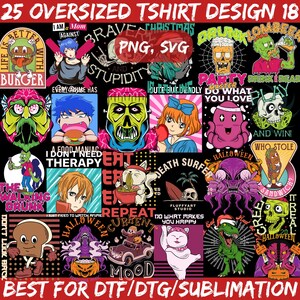 25 Urban Streetwear T-Shirt Designs: Hip Hop Graphics (PNG)