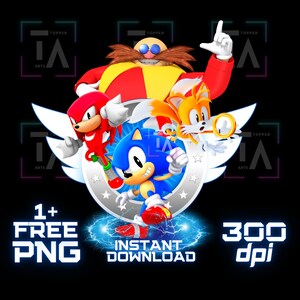 Sonic Mania designs, themes, templates and downloadable graphic