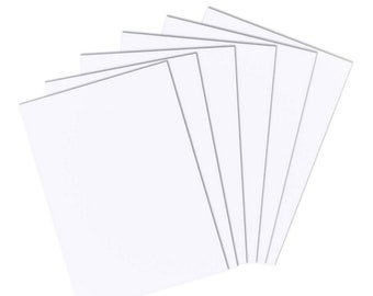 120gsm White Cardstock Paper: A2-A6 Printer Copier Sheets