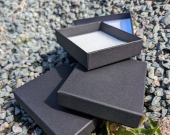 Black Card Luxury Jewelry Gift Box: Elegant Packaging