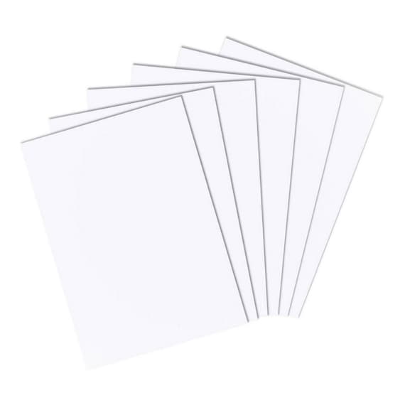 300gsm White Cardstock: A2 A3 A4 A5 A6 Thick Paper Card