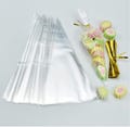 Clear Cone Sweet Bags with Twist Ties: 9x5 Party Favor Cellophane Bags
