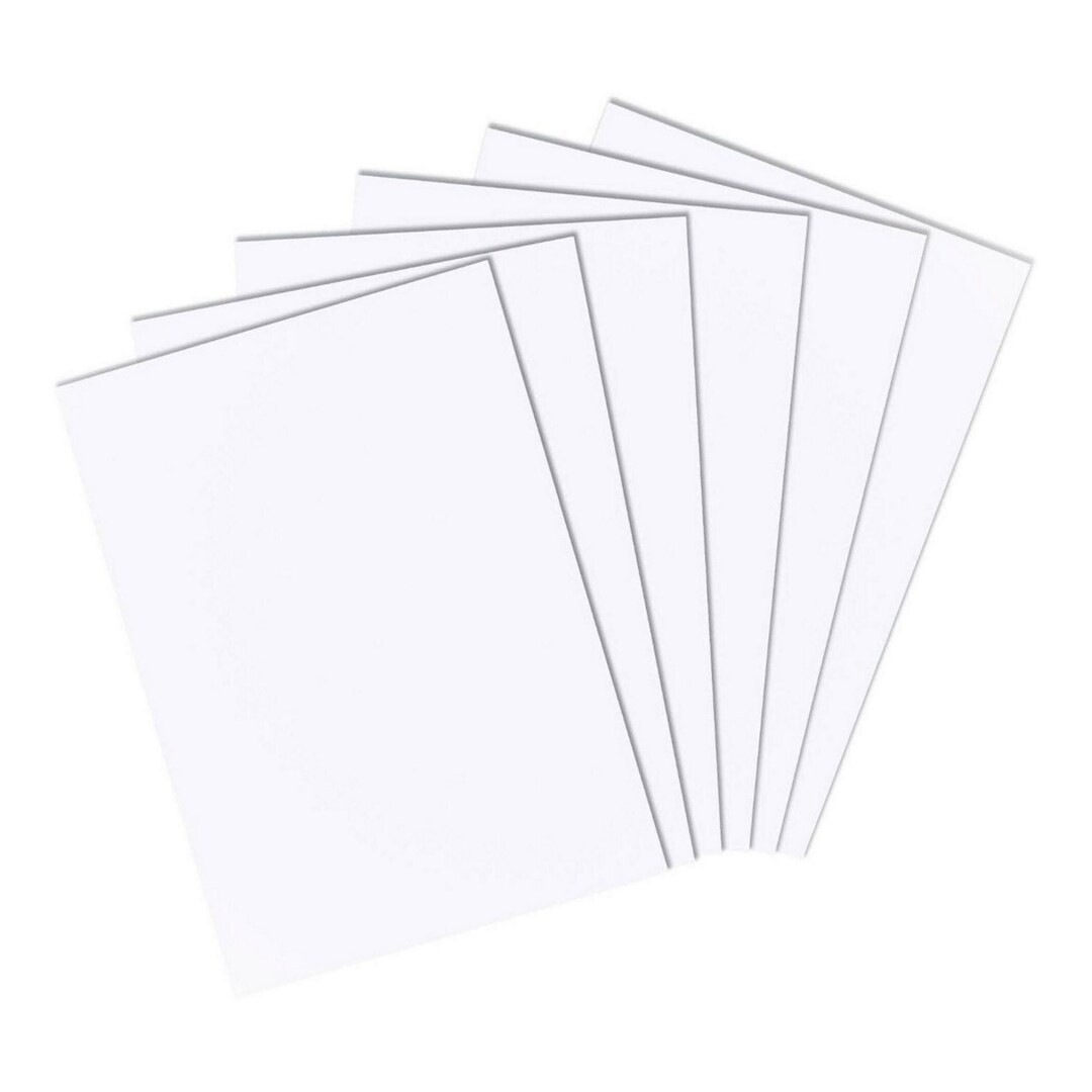 190gsm White Card A2 A3 A4 A5 A6 White Thick Paper Cardstock Printer