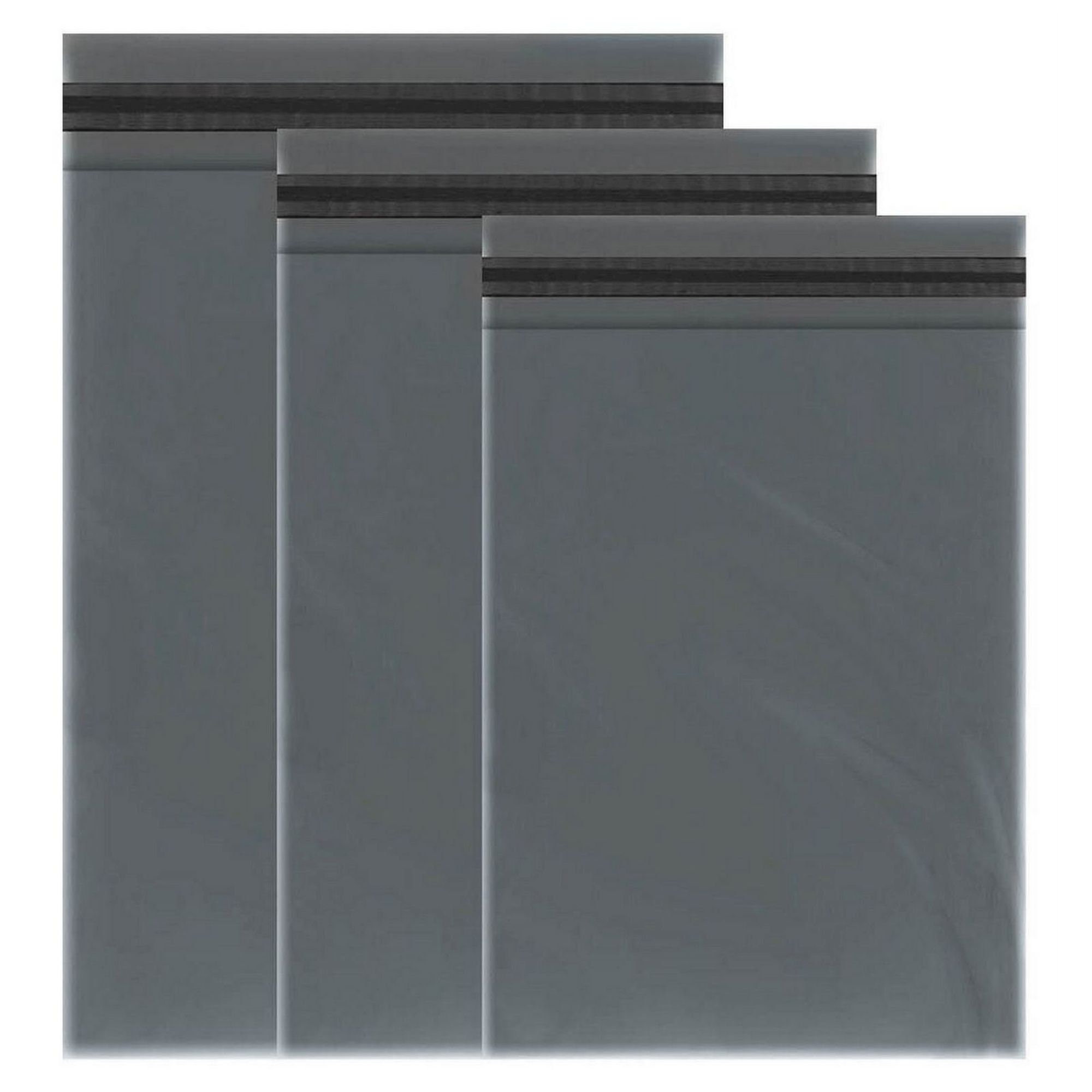 100 X 22x30 (558x762mm) Strong Grey Polythene Postage Courier Mailing Bags