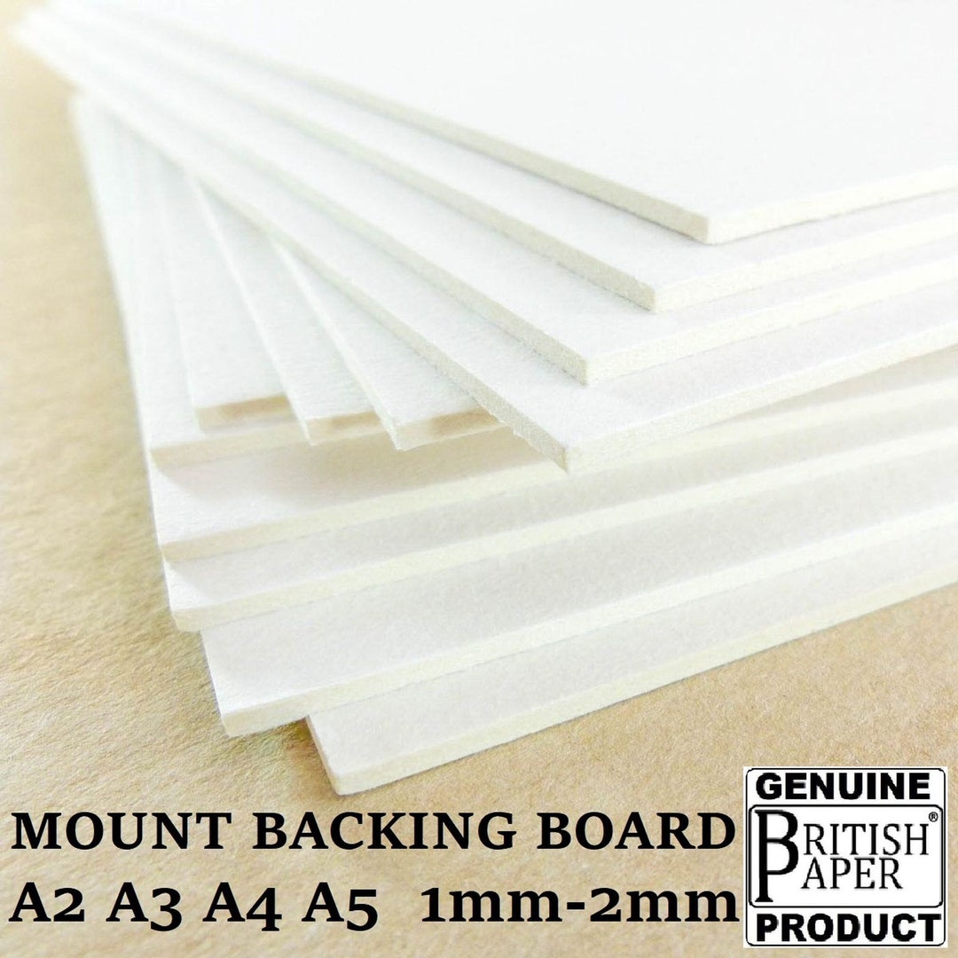 A2 A3 A4 A5 A6 Backing Board Craft Thick Card Mount Board Strong
