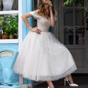 Abito sposa longuette best sale