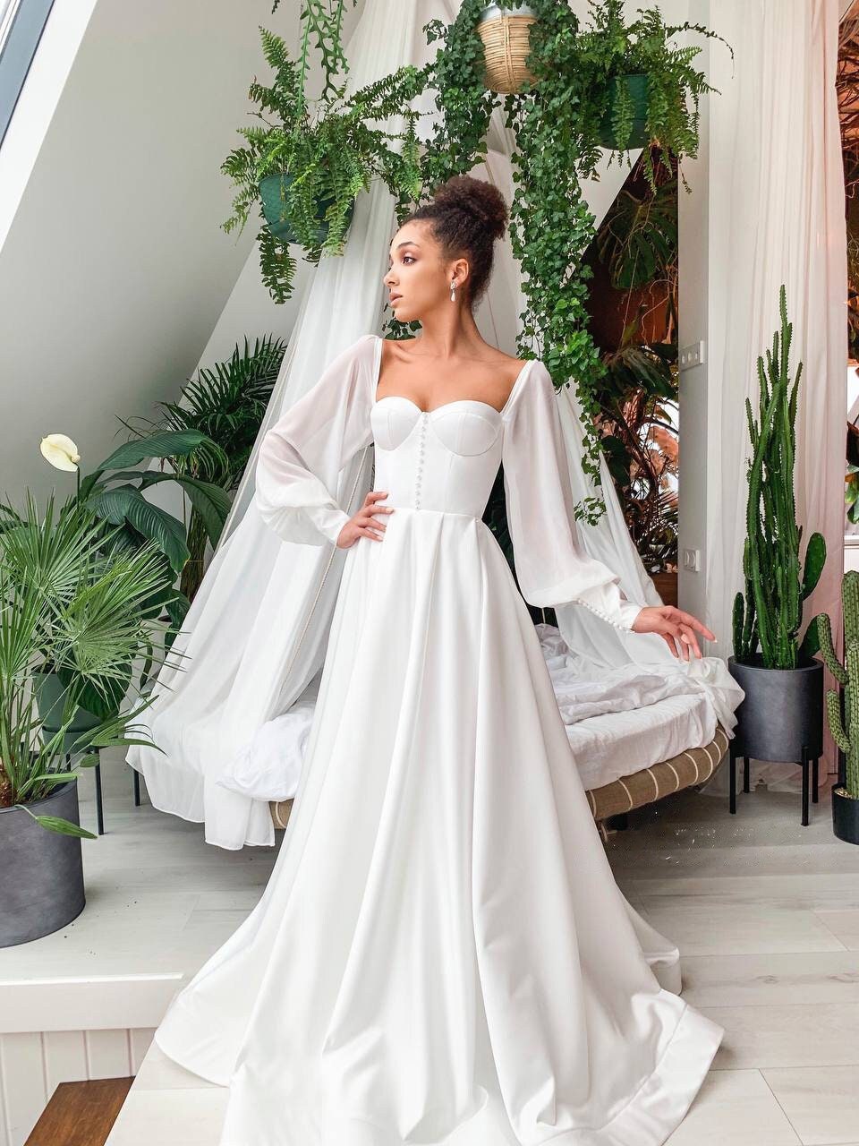 Gaun dress white sale