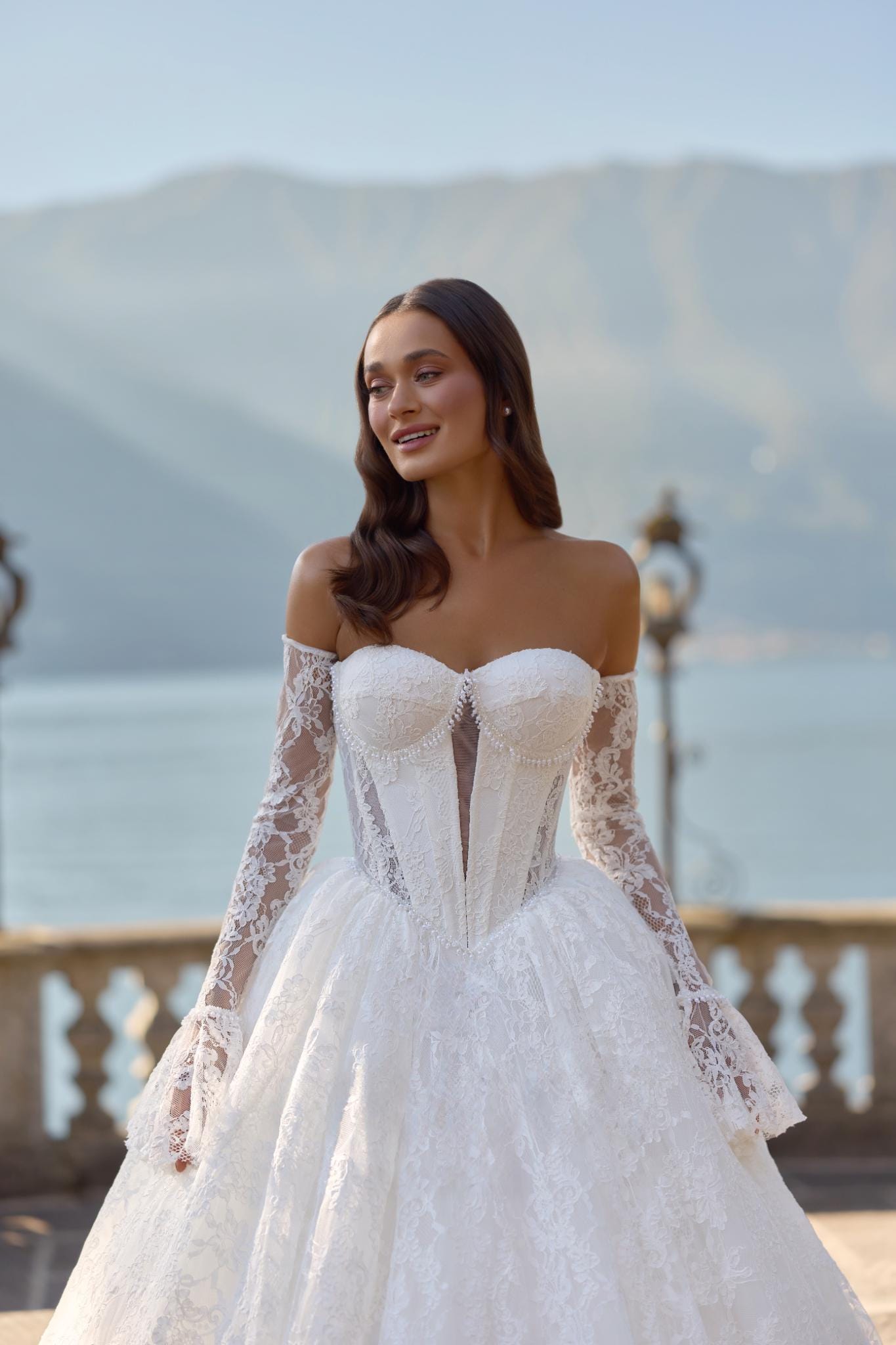 white engagement dresses for bride Sheath Tea Length Bridal Shower Dresses One Shoulder Ruched Midi Engagement Dress MCOCOMELODY CW3432, 20 Days / As Picture / US2-UK4-EUR32 main image 0