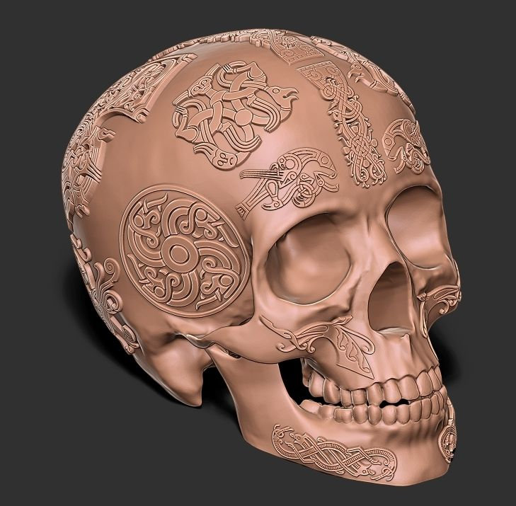 STL file Skeleton Action Figure 💀・3D printer design to download