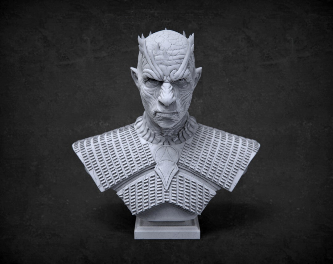 Snow King Stl , Night King 3D Stl File, Game of Thrones Stl, Instantly