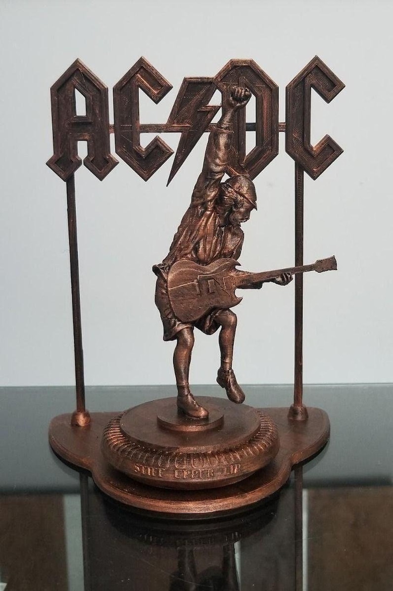 AC DC Stl , 3D Stl File, ACDC Thunder Stl, Instantly Download Stl - Etsy