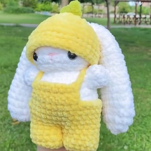 Lemon Bunny , Crochet Bunny , Amigurumi Bunny , Plush Bunny , Bunny in ...