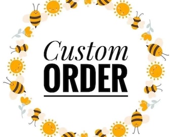 Custom order , Custom Crocheted Plushie *Made to Order* Plushie Commission Handmade Crochet Stuffed Animal