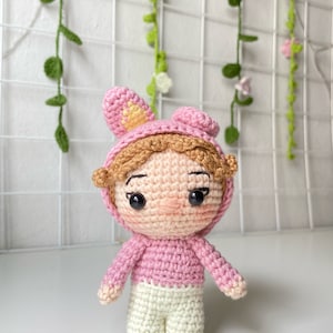 Crochet doll , BTS , cooky bt21 , Crochet bts , Crochet jungkook , Crochet bt21 , amigurumi doll