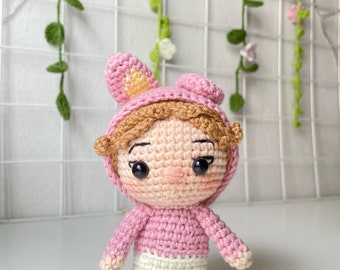 Crochet BT21 Cooky Doll - BTS Jungkook Inspired Amigurumi