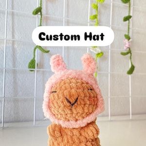 Capybara crochet , amigurumi capybara , plushie capybara, Crochet Baby Capybara, Amigurumi Plushies, birthday gift , gift idea