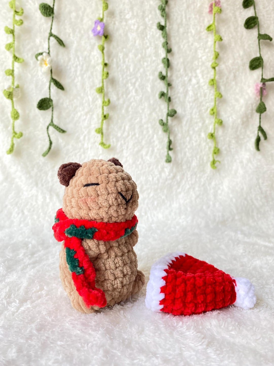 Capybara Crochet Amigurumi Capybara Plushie Capybara Crochet Baby