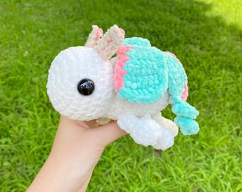 Crochet Luna Moth: Amigurumi Plush Moth