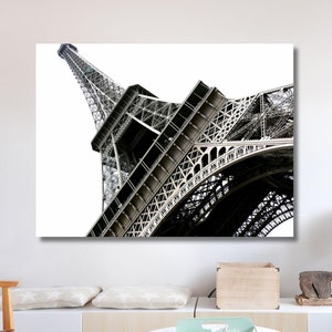 Eiffel Tower Decor Canvas Paris Eiffel Tower, Chiristmas Gift,Modern Wall Decor, Office Decoration, Interior Wall Decor, Decorative Artwork