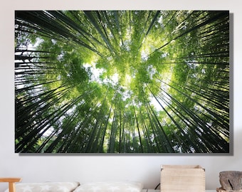 Forest Trees Poster Forest Art Print Beautiful Forest Tree Art Print Nature Poster Art Forest Print Nature Print Green forest Handmade Gift