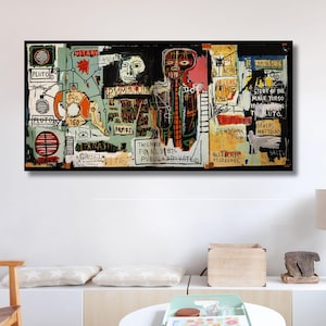 Graffiti art print Urban wall art Abstract canvas art, Street art canvas Graffiti canvas Abstract art Banksy Graffiti Art Handmade Christmas