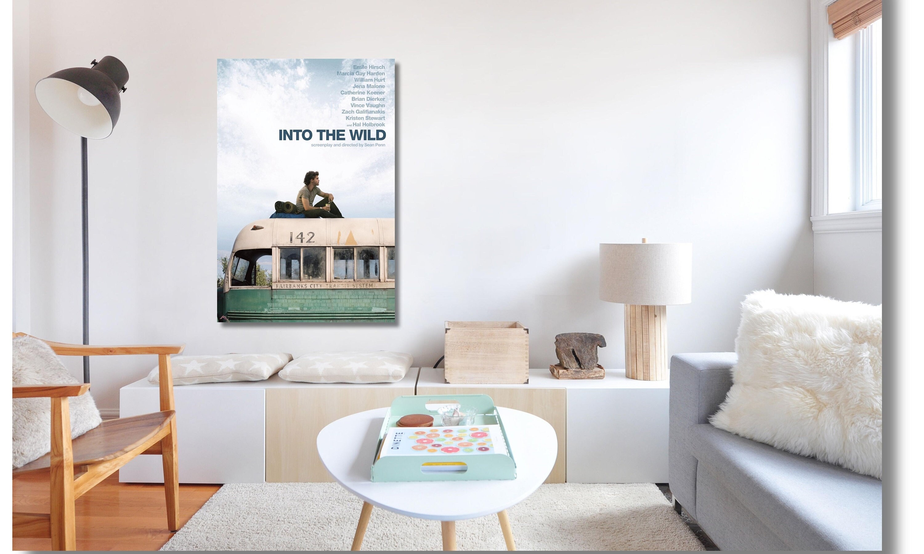 Into the Wild Poster  Into the Wild Canvas Print, Into the Wild Movie Poster, Into the Wild Print, Canvas Wall Art, Movie Art, Geek Gifts