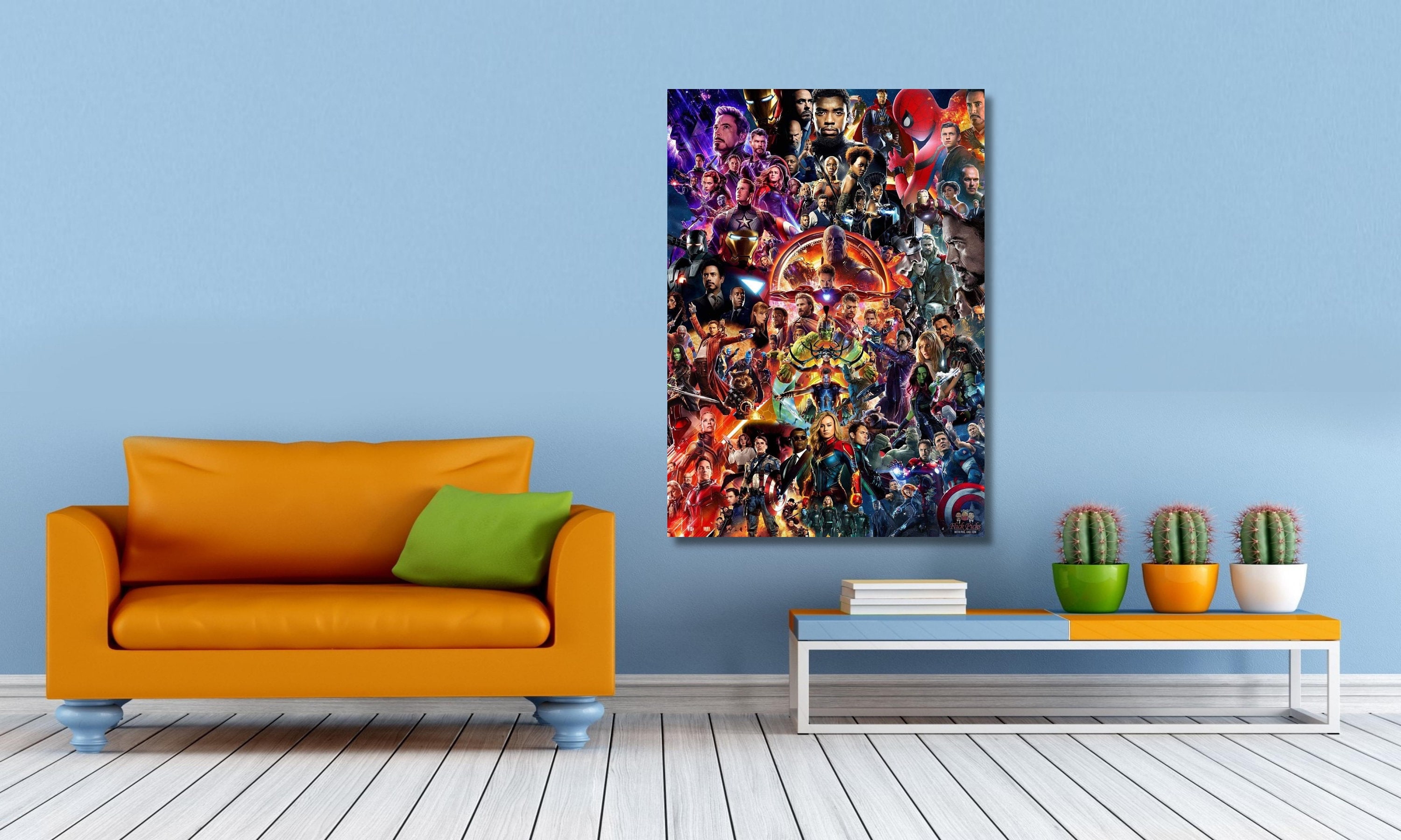 Avengers Iron Man Movie Poster Canvas Print, Wall Art , Home Decor ...