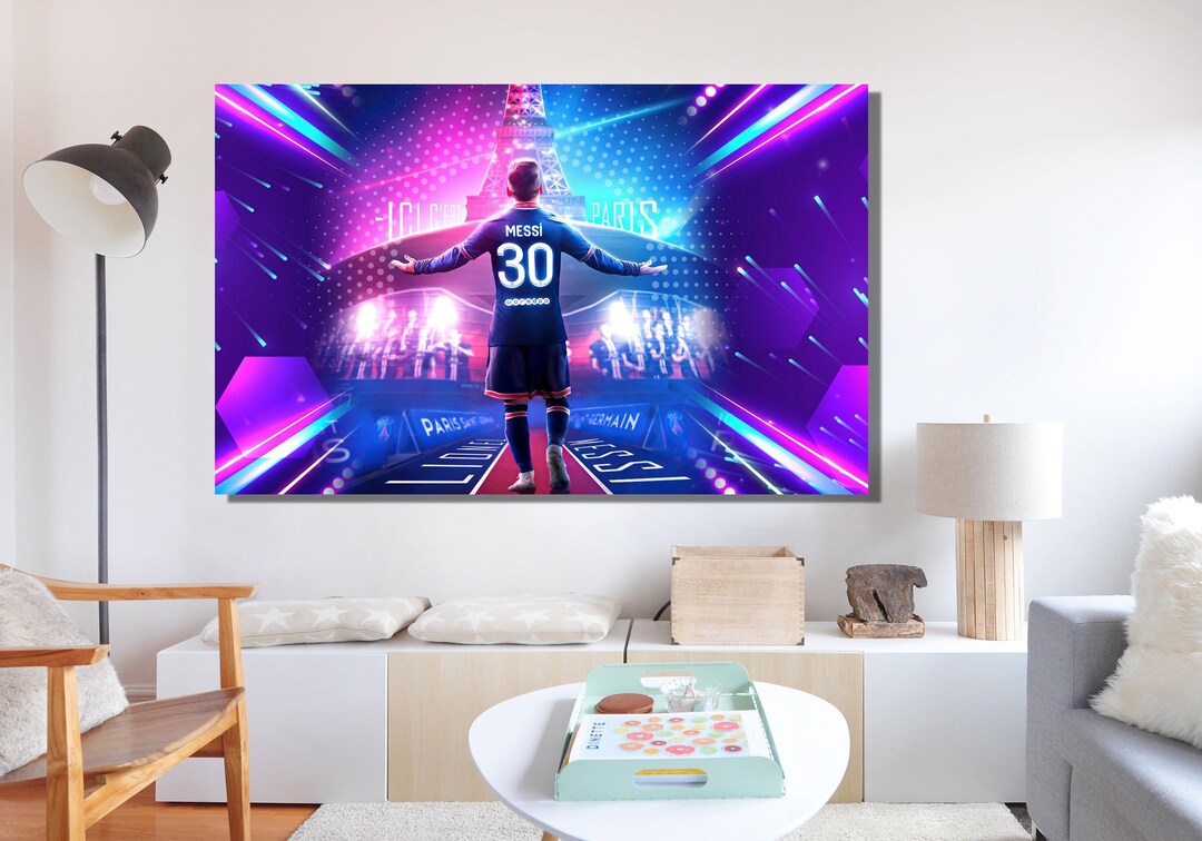 Lionel Messi Art Canvas,lionel Messi Poster,lionel Messi Wall Art,messi