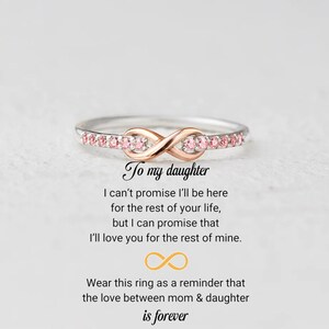 Infinity ring store meaning for daughter