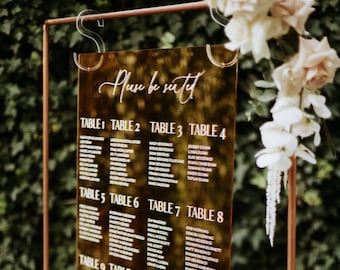 Schilderständer aus Kupfer – Kupferbogen – Schilderständer für Hochzeiten – Sitzplanständer – Metallischer Schilderständer – Willkommensschildständer aus Kupfer für Hochzeiten