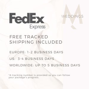 K&ouml;nnte beinhalten: Das FedEx Express-Logo in Dunkelgrau wird &uuml;ber dem Text "KOSTENLOSER VERSAND MIT SENDUNGSVERFOLGUNG" angezeigt. Zus&auml;tzlicher Text enth&auml;lt "EUROPA: 1-2 WERKTAGE", "USA: 3-4 WERKTAGE" und "WELTWEIT: BIS ZU 5 WERKTAGE".