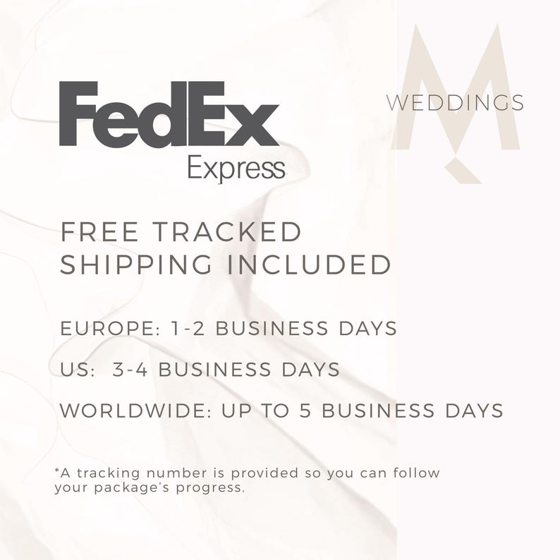 K&ouml;nnte beinhalten: Das FedEx Express-Logo in Dunkelgrau wird &uuml;ber dem Text "KOSTENLOSER VERSAND MIT SENDUNGSVERFOLGUNG" angezeigt. Zus&auml;tzlicher Text enth&auml;lt "EUROPA: 1-2 WERKTAGE", "USA: 3-4 WERKTAGE" und "WELTWEIT: BIS ZU 5 WERKTAGE".