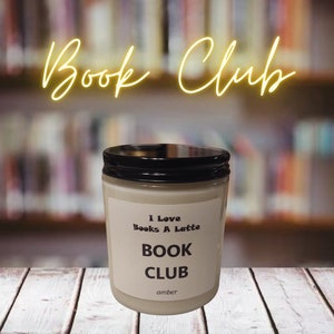 Book Club Soy Wax Candle