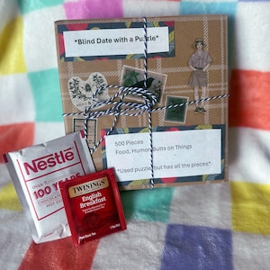 Blind Date with a Puzzle - Food Humor