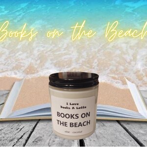 Books on the Beach Soy Wax Candle