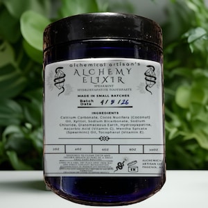 Alchemy Elixir Tandkräm | Grönmynta | Naturlig munvård i liten sats