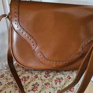 Vintage 70s Maiani Italy faux leather bag 70s