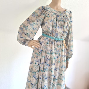 True Vintage 70s Designer 70s Original Madouce Dress