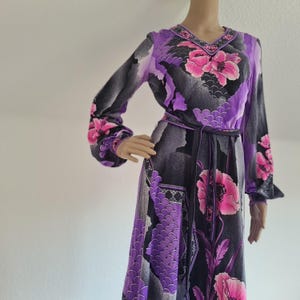 Vintage 1970s Dress 70s Trevira Dress