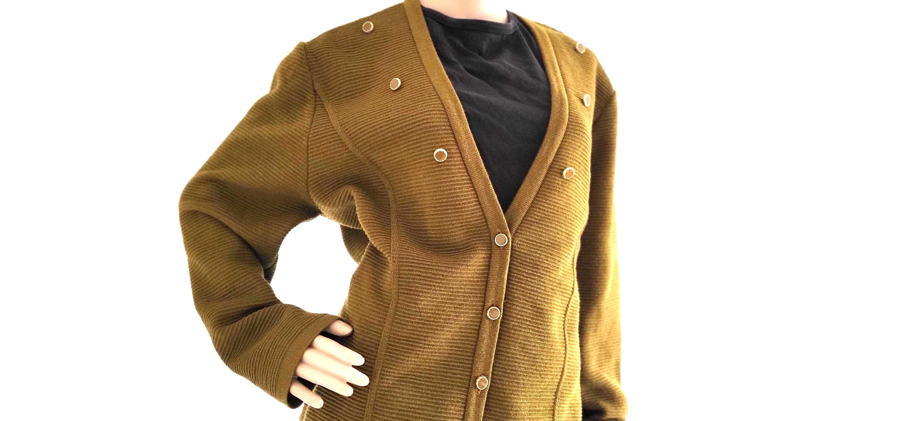 Vintage Dralon 70s Virgin Wool Cardigan 70s Sweater - Etsy