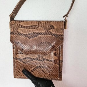 Antique Python 40s Bag Vintage 40s Handbag
