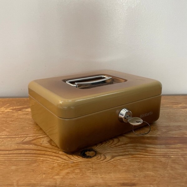 Locking Vintage Cash Box Etsy UK