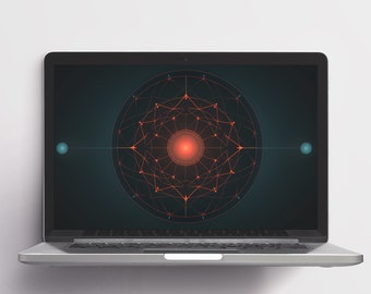 4K | Abstract Geometric Background Wallpaper - Gothic Tattoo Inspiration - Macbook and PC