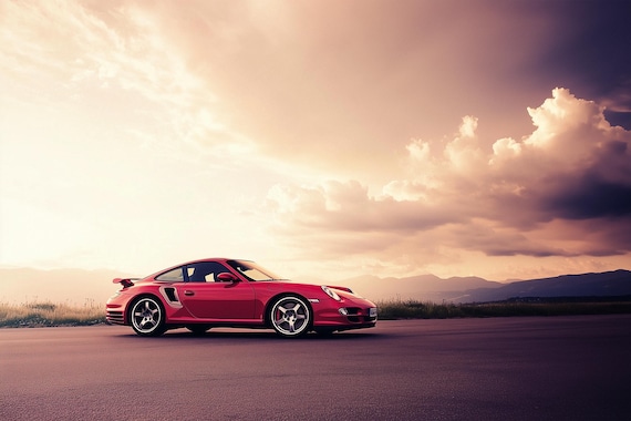 4K | インスタントダウンロード | ポルシェ 911 GT3 RS – 曇り空