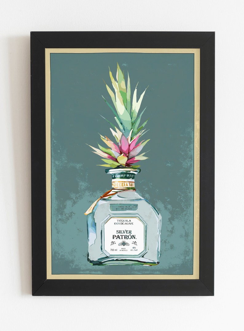 Cocktail Poster Aperol Gift for Her Gift Idea for Him Kitchen Decor Aperol Party Poster Wall Decor Kitchen Decor Poster Wall Art Bar Decor Tequila