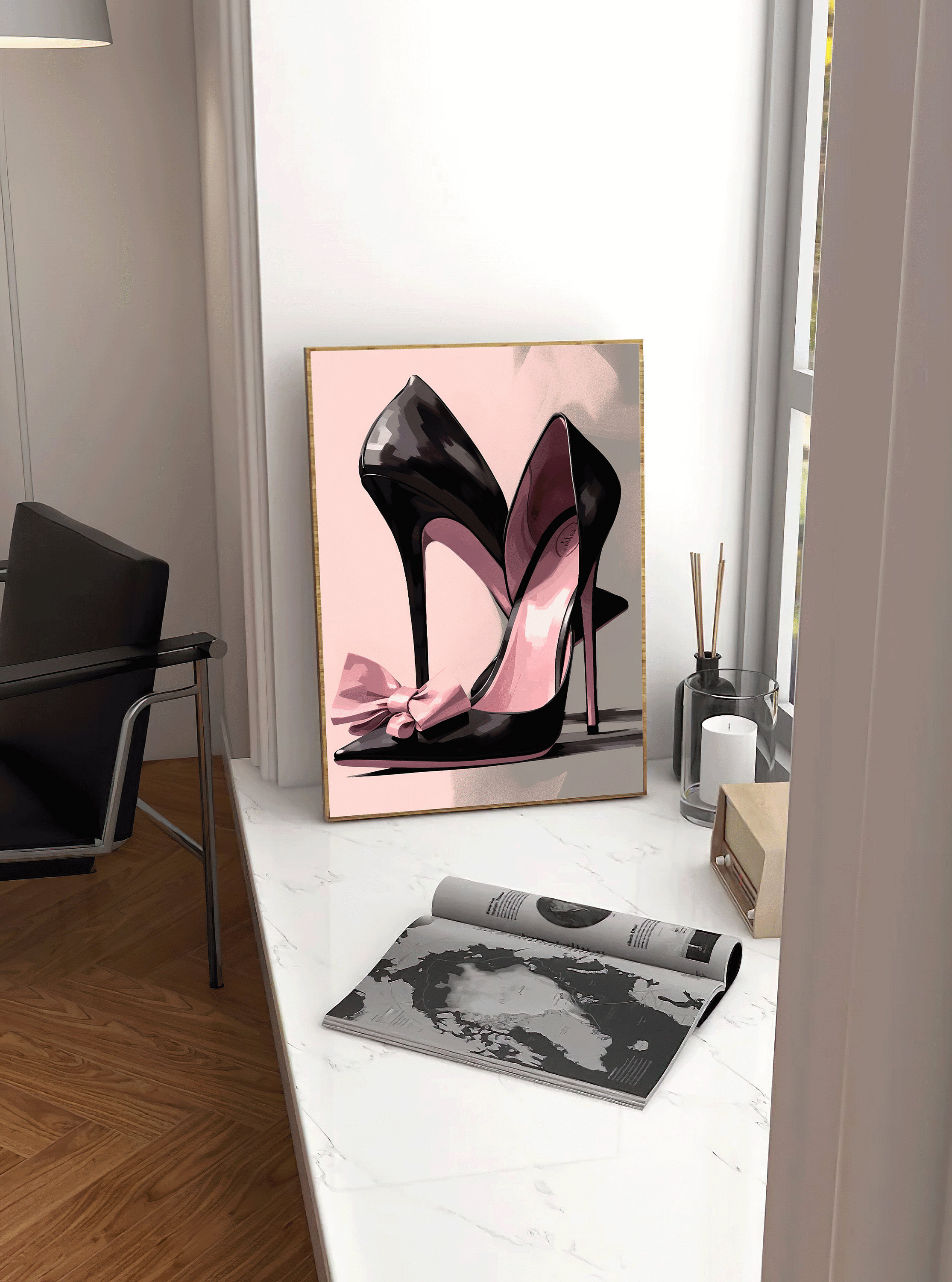 Dressing Room Dressing Room Vanity Room Fashion Wall Art Etsy